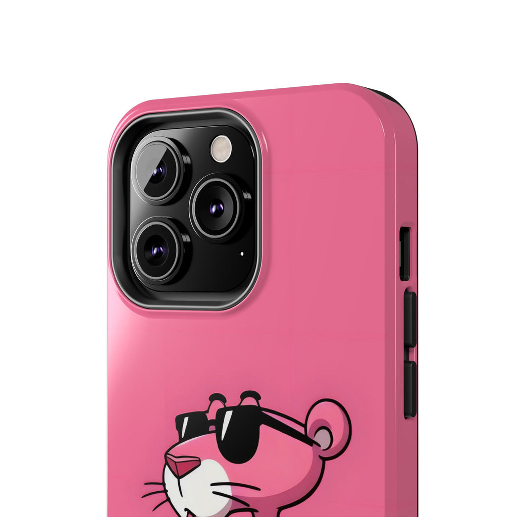 Pink Panther Bubble Tea Phone Case — Tough Protective iPhone Cover