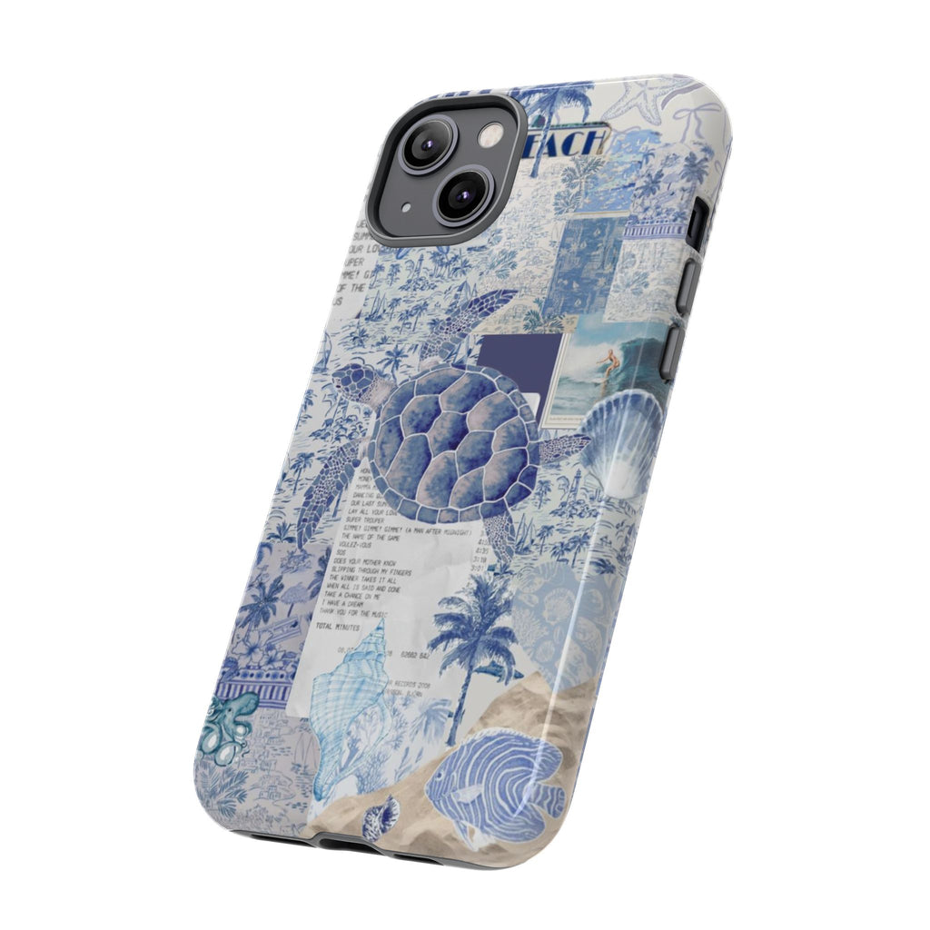 Sea Turtle Collage Phone Case