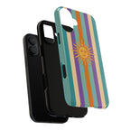 Retro Sun Stripe Tough Phone Case