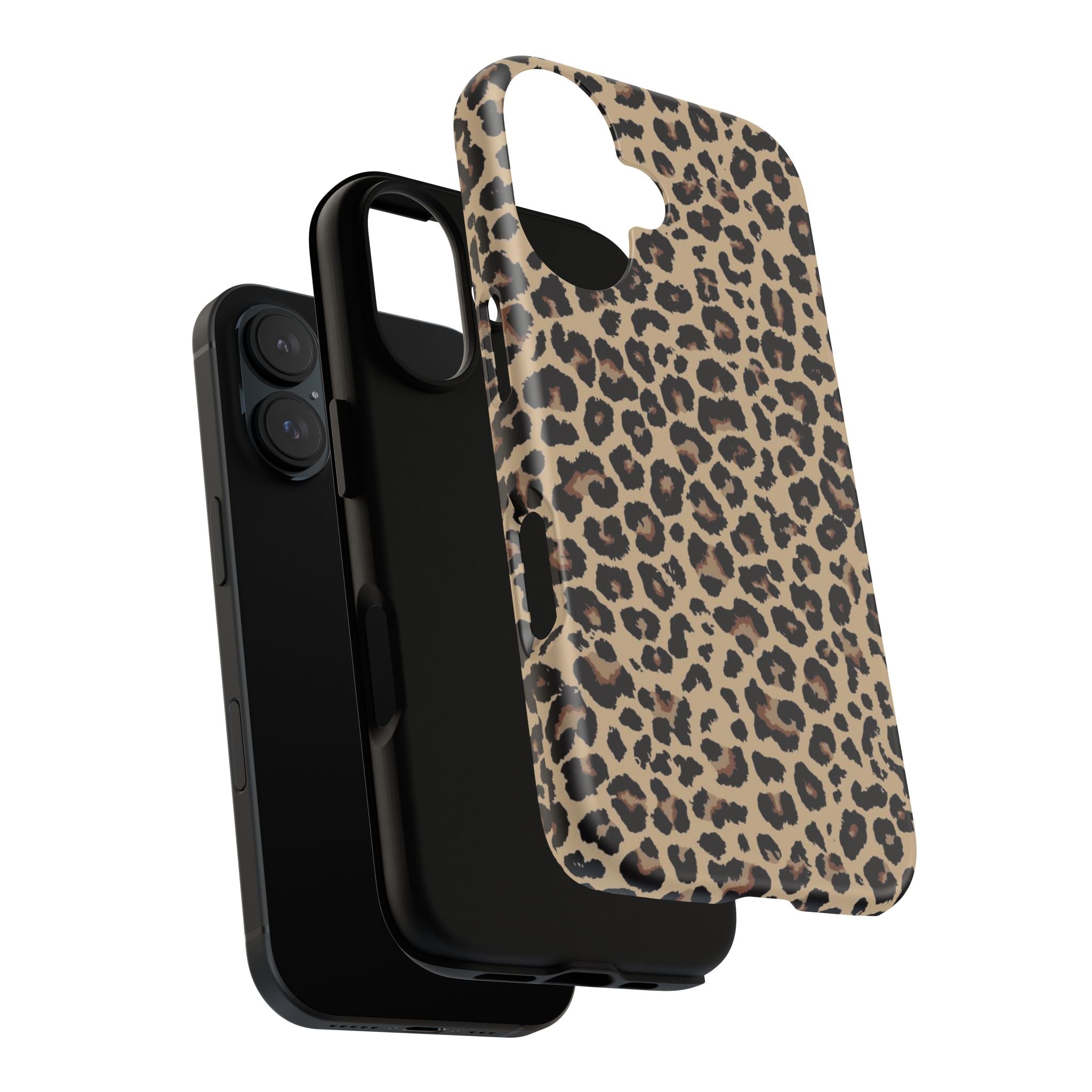 Wild Child iPhone Case Leopard Print Tough Phone Case — Durable Protective iPhone Cover