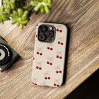 Cherry Pattern Tough Phone Case