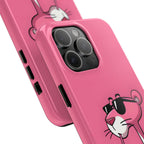 Pink Panther Bubble Tea Phone Case — Tough Protective iPhone Cover