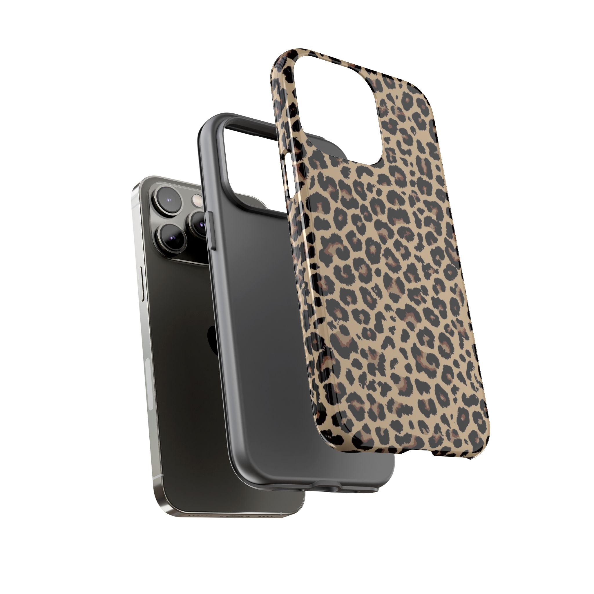 Wild Child iPhone Case Leopard Print Tough Phone Case — Durable Protective iPhone Cover