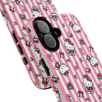 Hello Kitty Pink Holiday Phone Case — Cute Candy Cane & Gift iPhone Cover