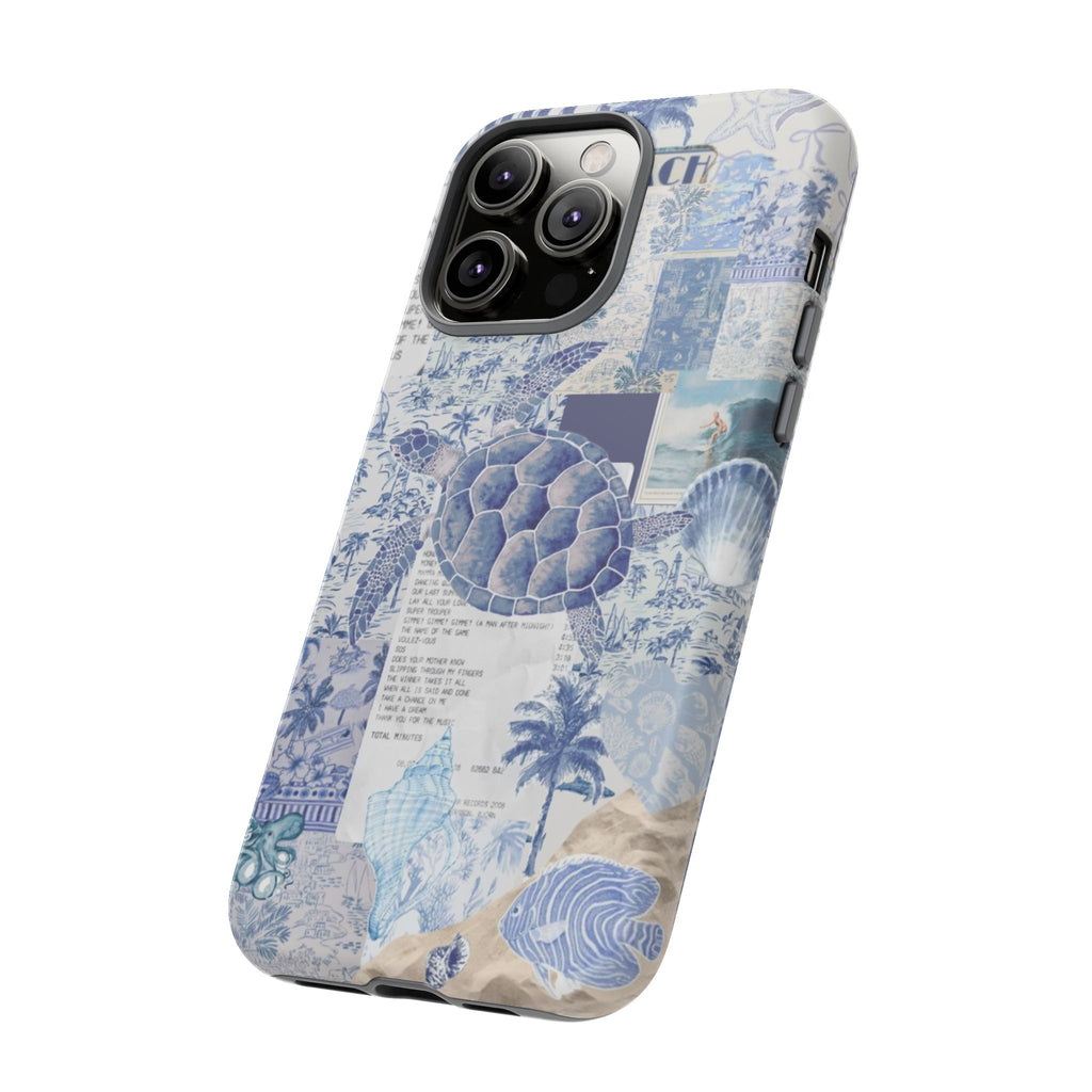 Sea Turtle Collage Phone Case