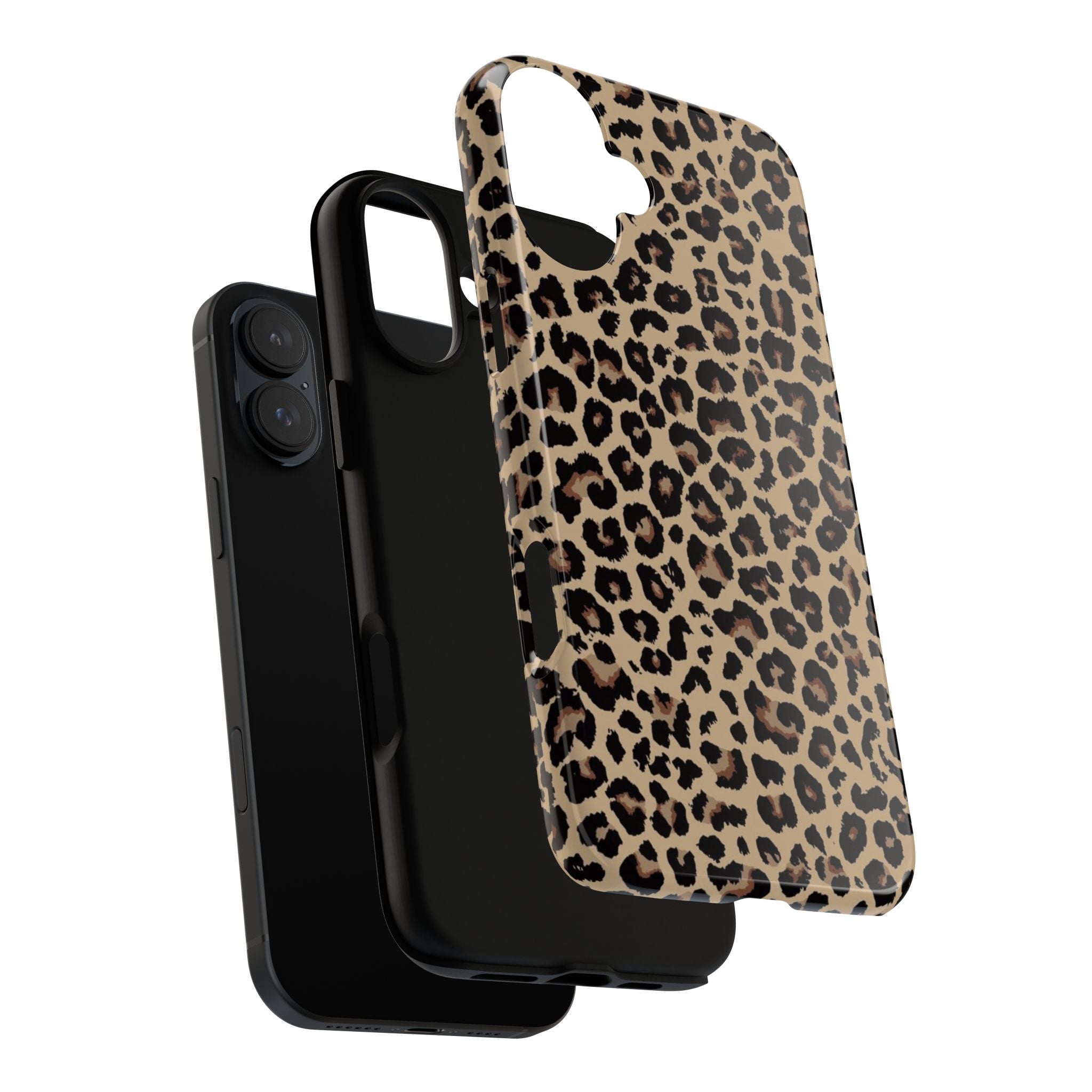 Wild Child iPhone Case Leopard Print Tough Phone Case — Durable Protective iPhone Cover