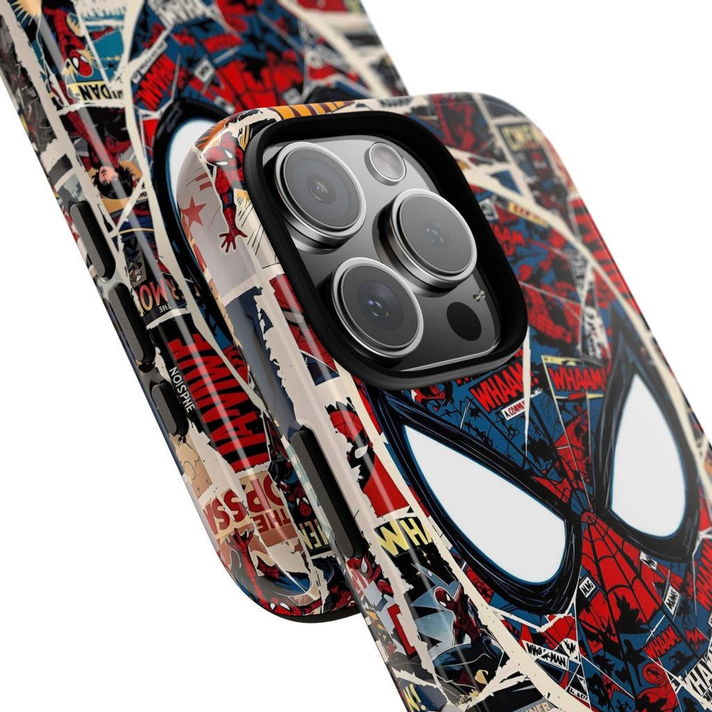 Spider-Man Tough Phone Case - Comic Book Style for Marvel Fans
