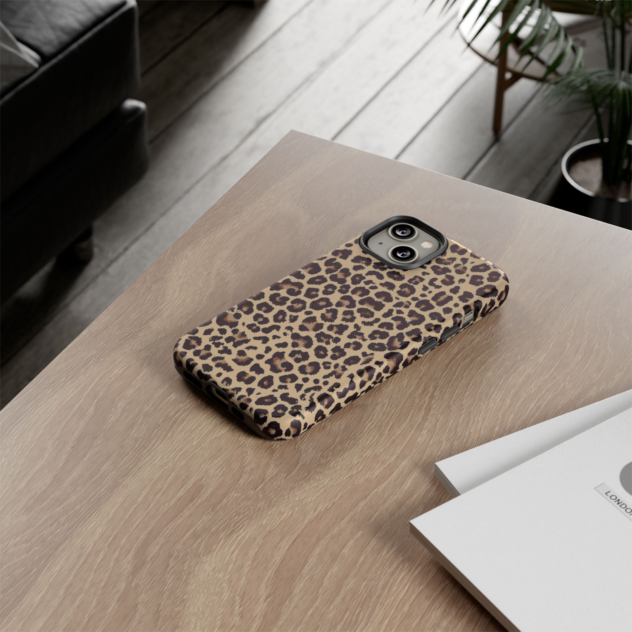 Wild Child iPhone Case Leopard Print Tough Phone Case — Durable Protective iPhone Cover