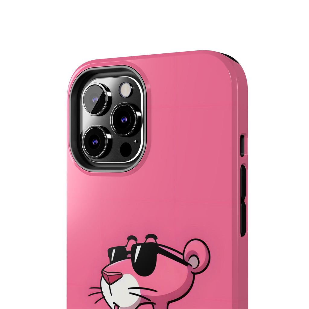 Pink Panther Bubble Tea Phone Case — Tough Protective iPhone Cover