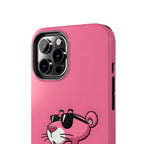 Pink Panther Bubble Tea Phone Case — Tough Protective iPhone Cover