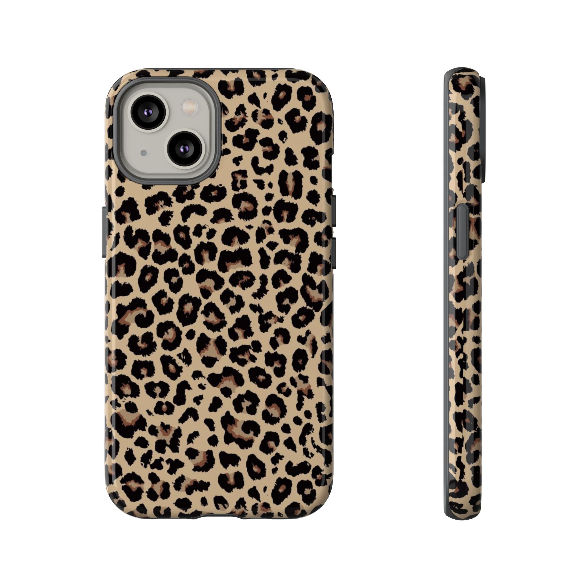 Wild Child iPhone Case Leopard Print Tough Phone Case — Durable Protective iPhone Cover