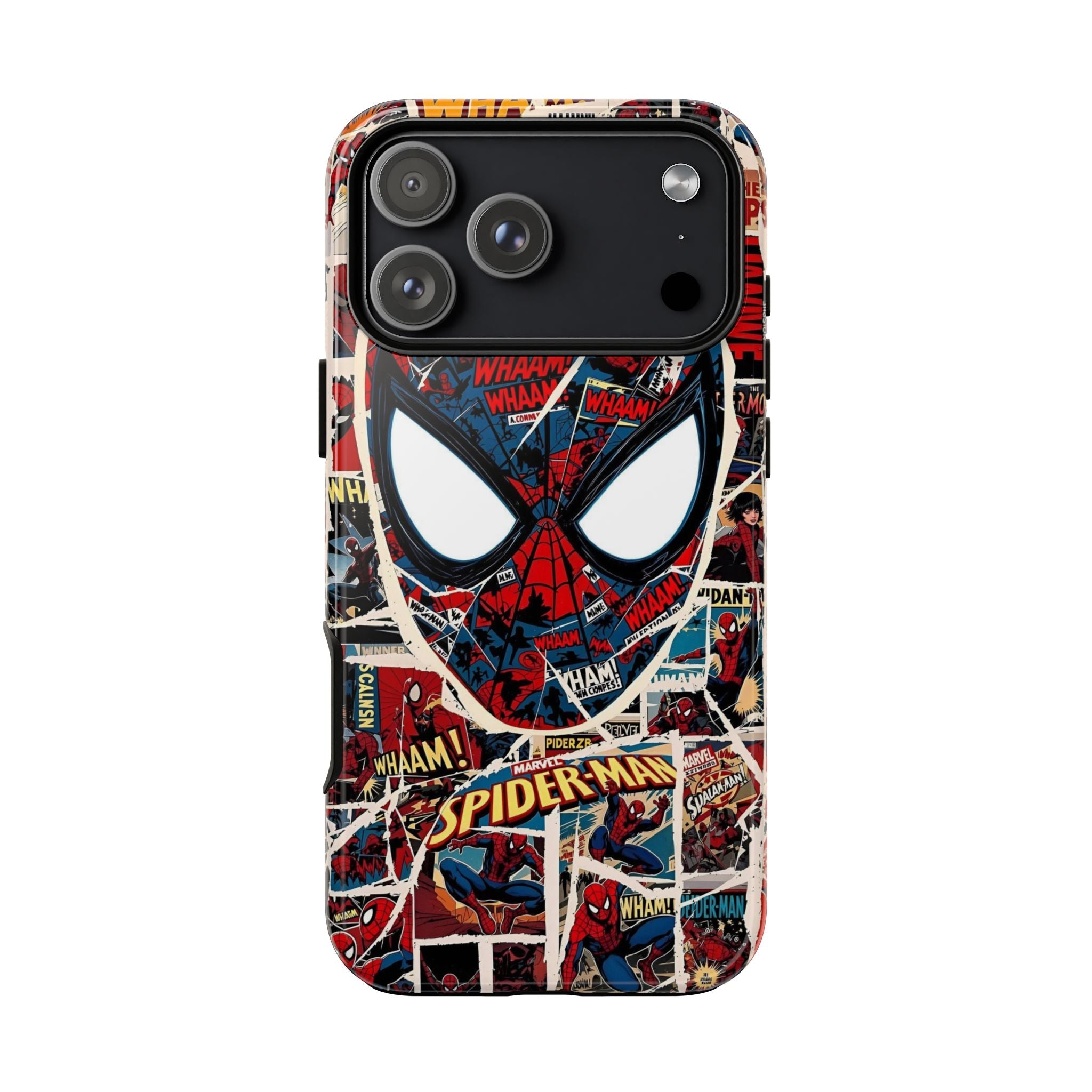 Spider-Man Tough Phone Case - Comic Book Style for Marvel Fans