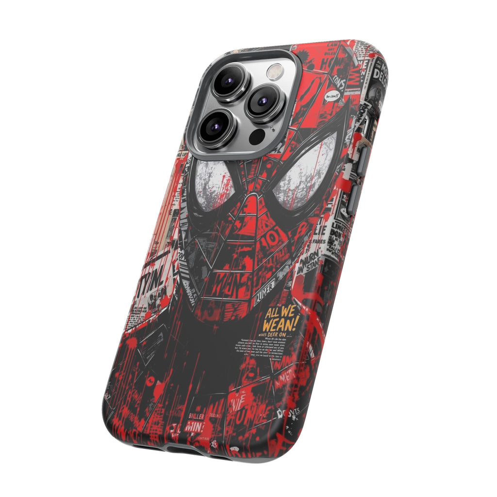 Spider-Man Red Graffiti Phone Case — Tough Protective Cover