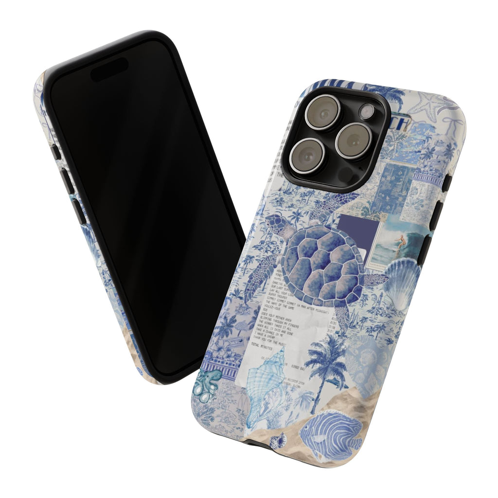 Sea Turtle Collage Phone Case