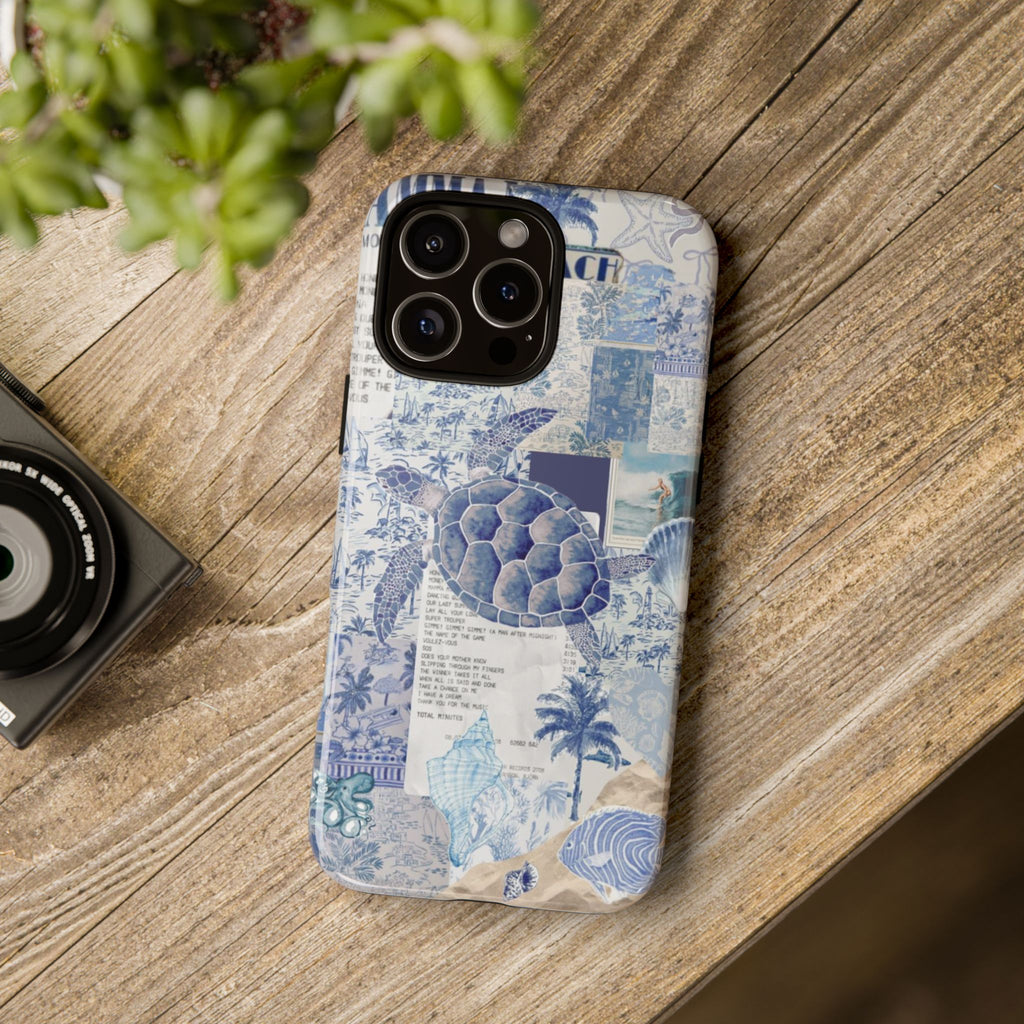 Sea Turtle Collage Phone Case