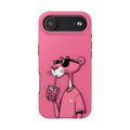 Pink Panther Bubble Tea Phone Case — Tough Protective iPhone Cover