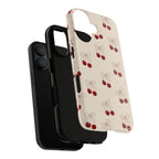 Cherry Pattern Tough Phone Case