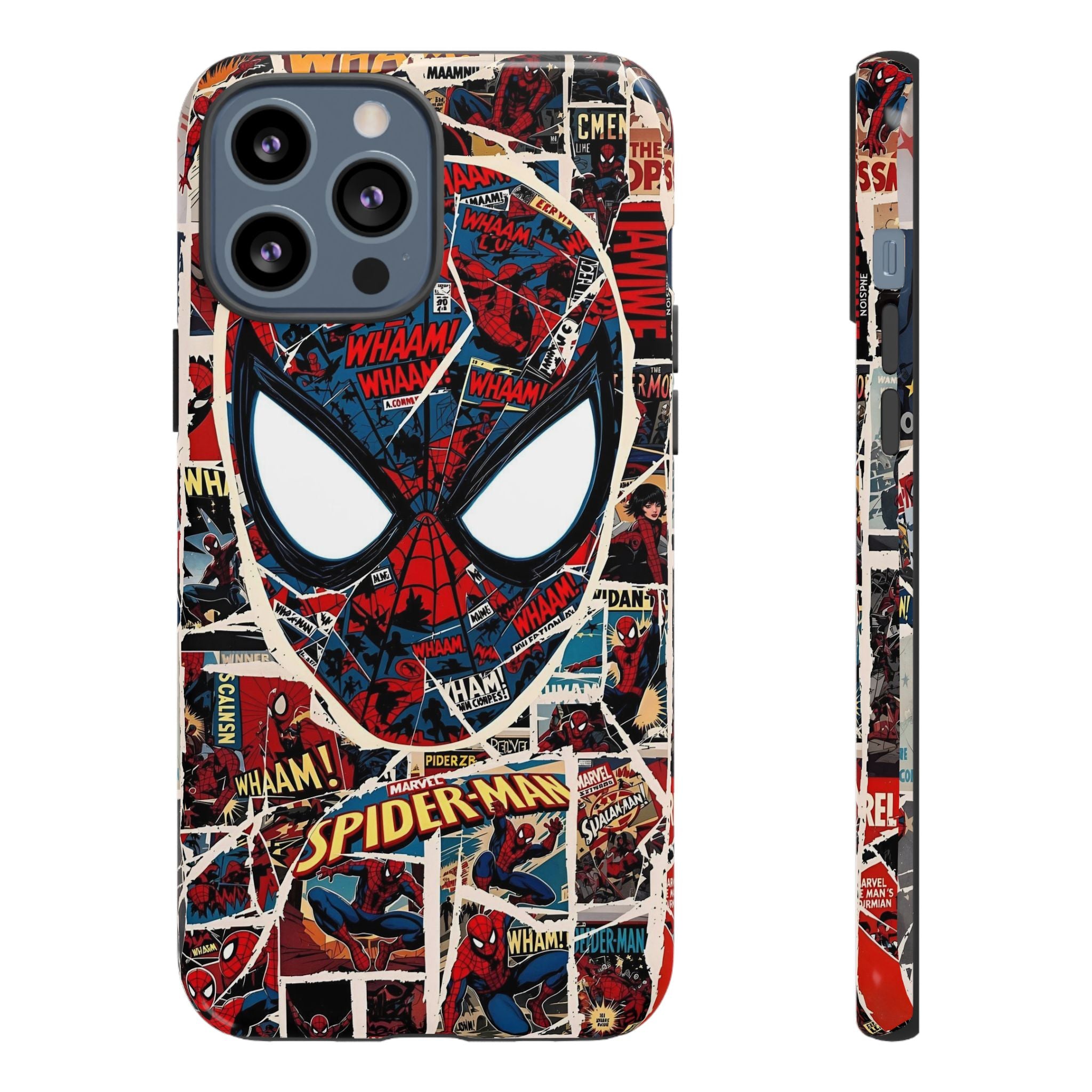 Spider-Man Tough Phone Case - Comic Book Style for Marvel Fans