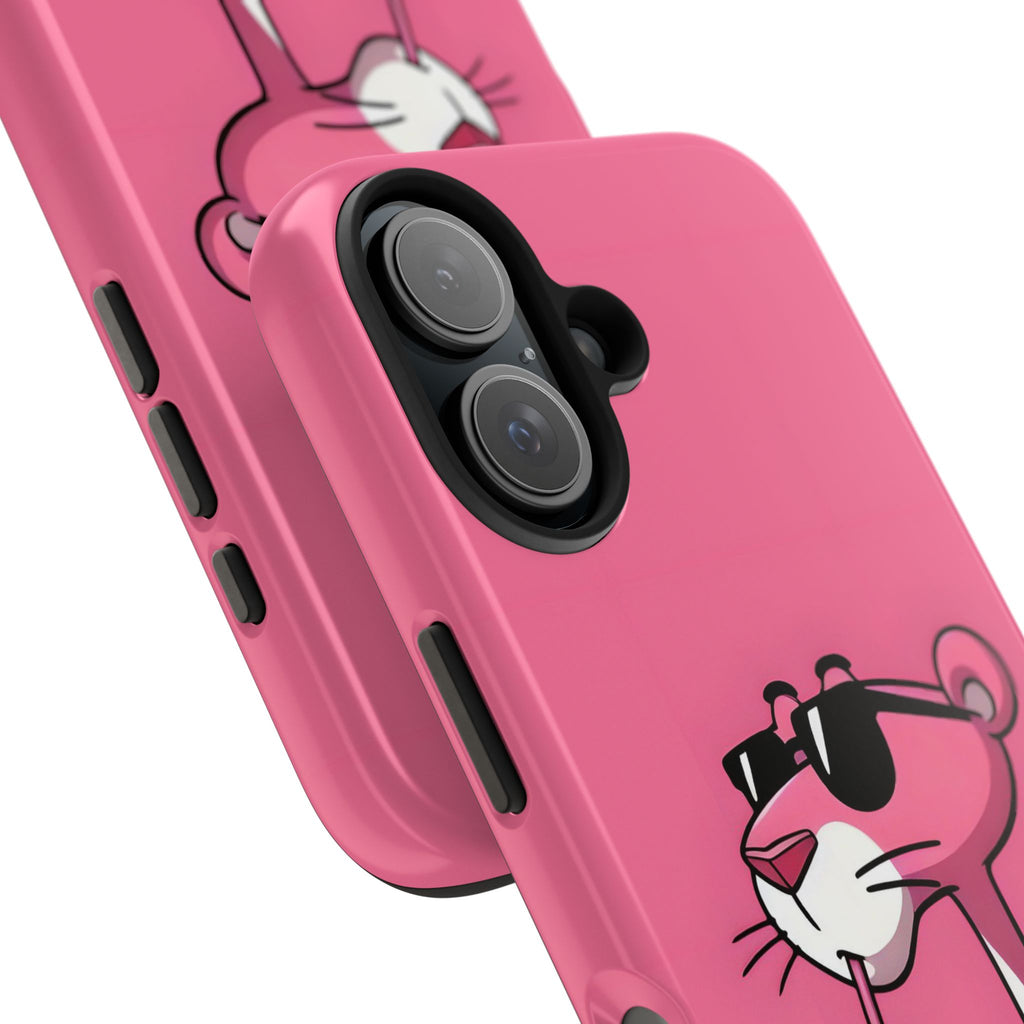 Pink Panther Bubble Tea Phone Case — Tough Protective iPhone Cover