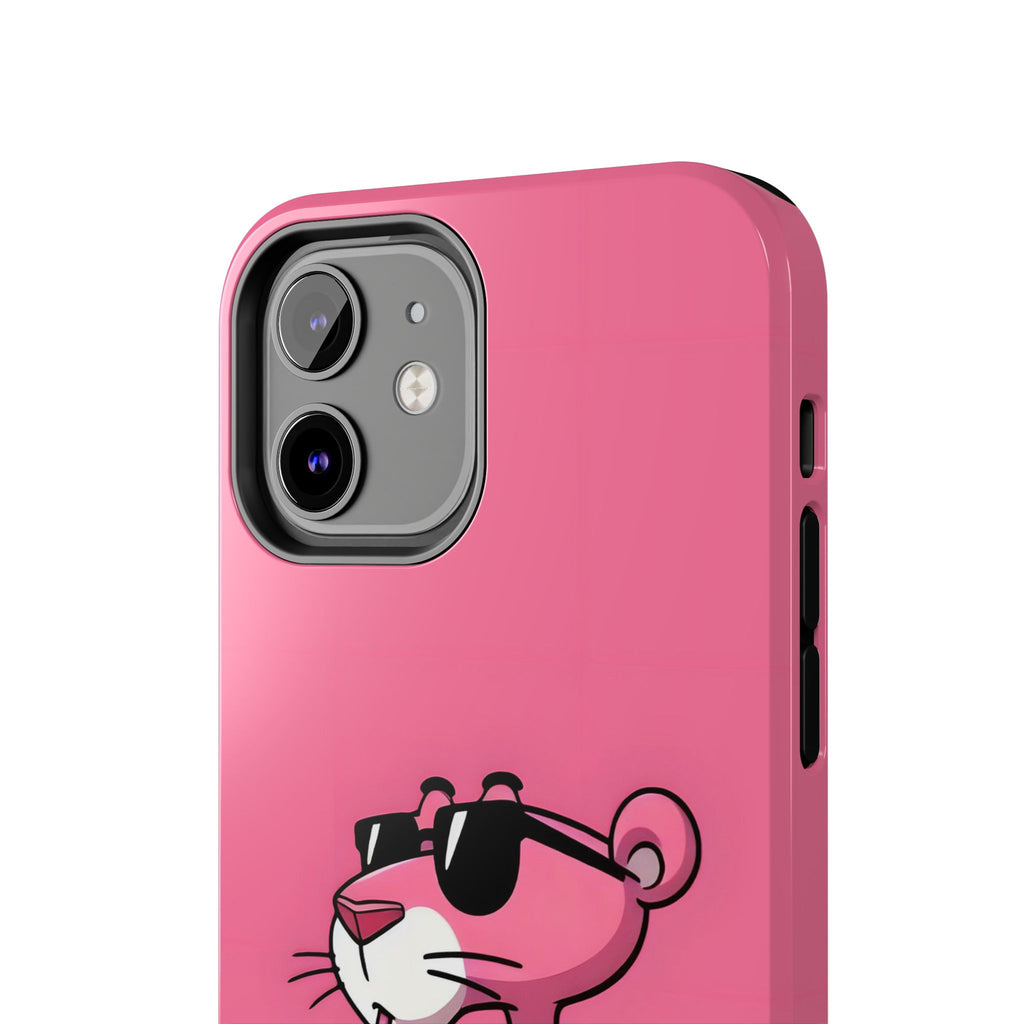 Pink Panther Bubble Tea Phone Case — Tough Protective iPhone Cover