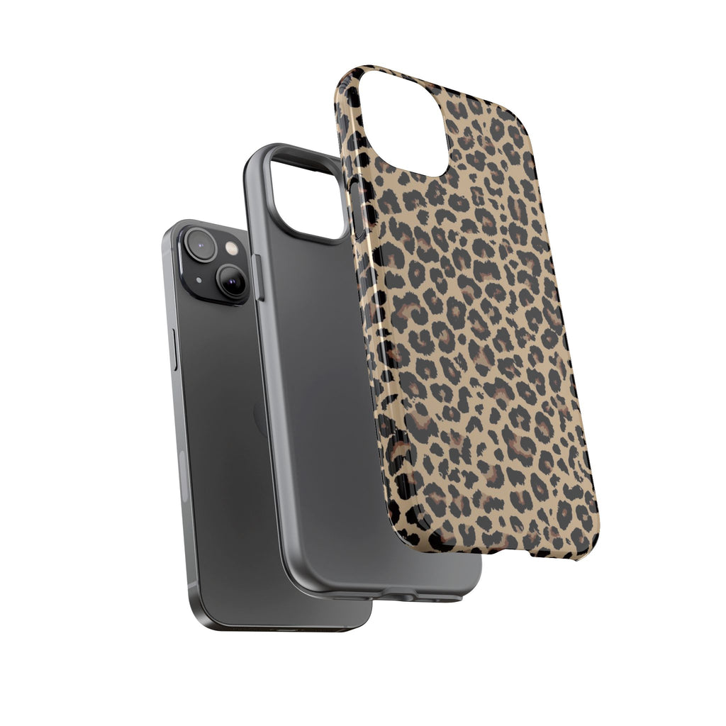 Wild Child iPhone Case Leopard Print Tough Phone Case — Durable Protective iPhone Cover