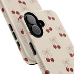 Cherry Pattern Tough Phone Case