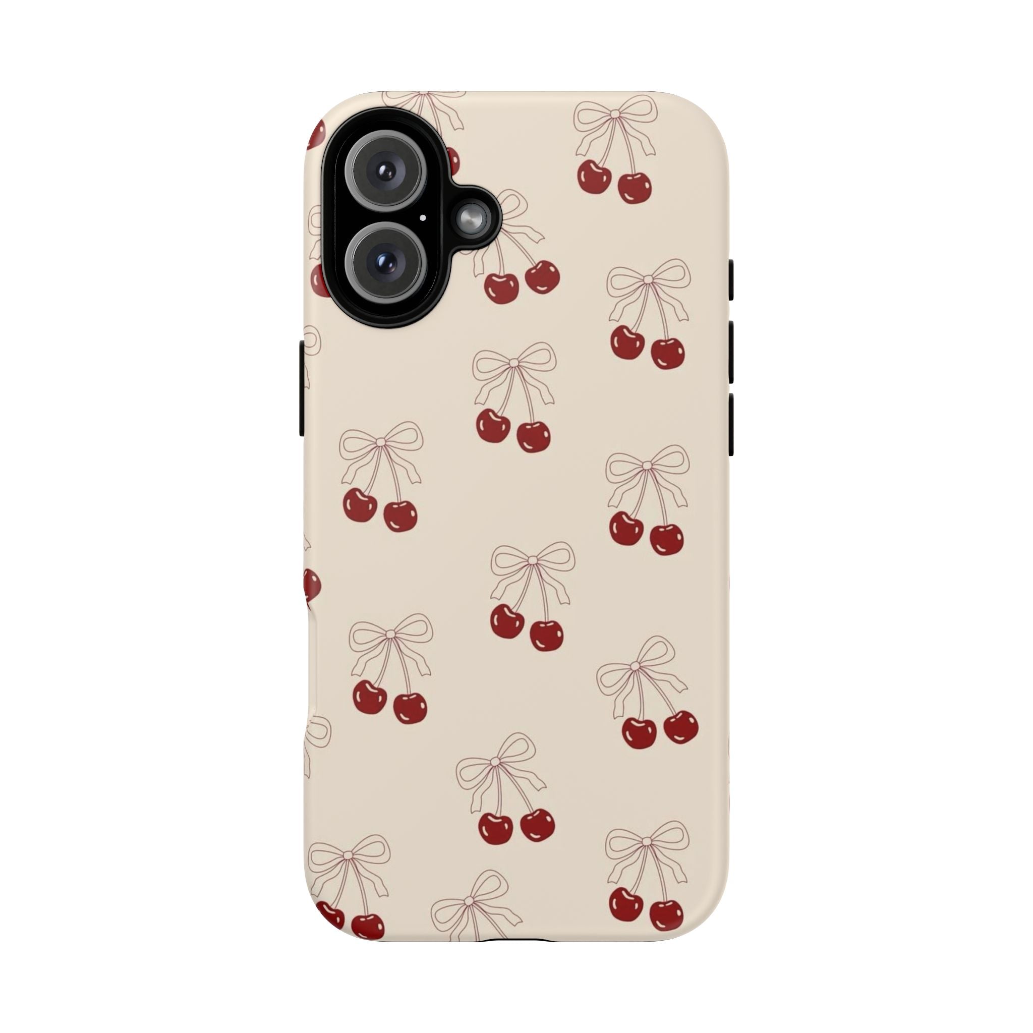 Cherry Pattern Tough Phone Case