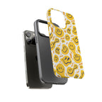 Smiley Melt Phone Case — Yellow Happy Face Protective Cover
