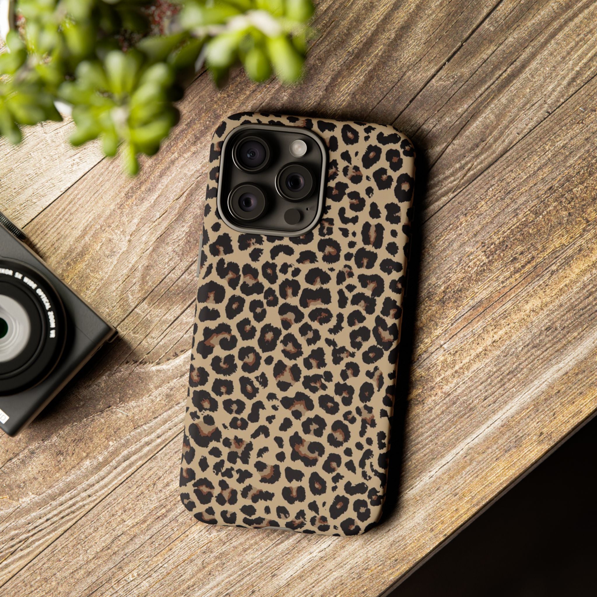Wild Child iPhone Case Leopard Print Tough Phone Case — Durable Protective iPhone Cover