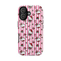 Hello Kitty Pink Holiday Phone Case — Cute Candy Cane & Gift iPhone Cover