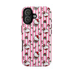 Hello Kitty Pink Holiday Phone Case — Cute Candy Cane & Gift iPhone Cover