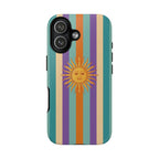 Retro Sun Stripe Tough Phone Case