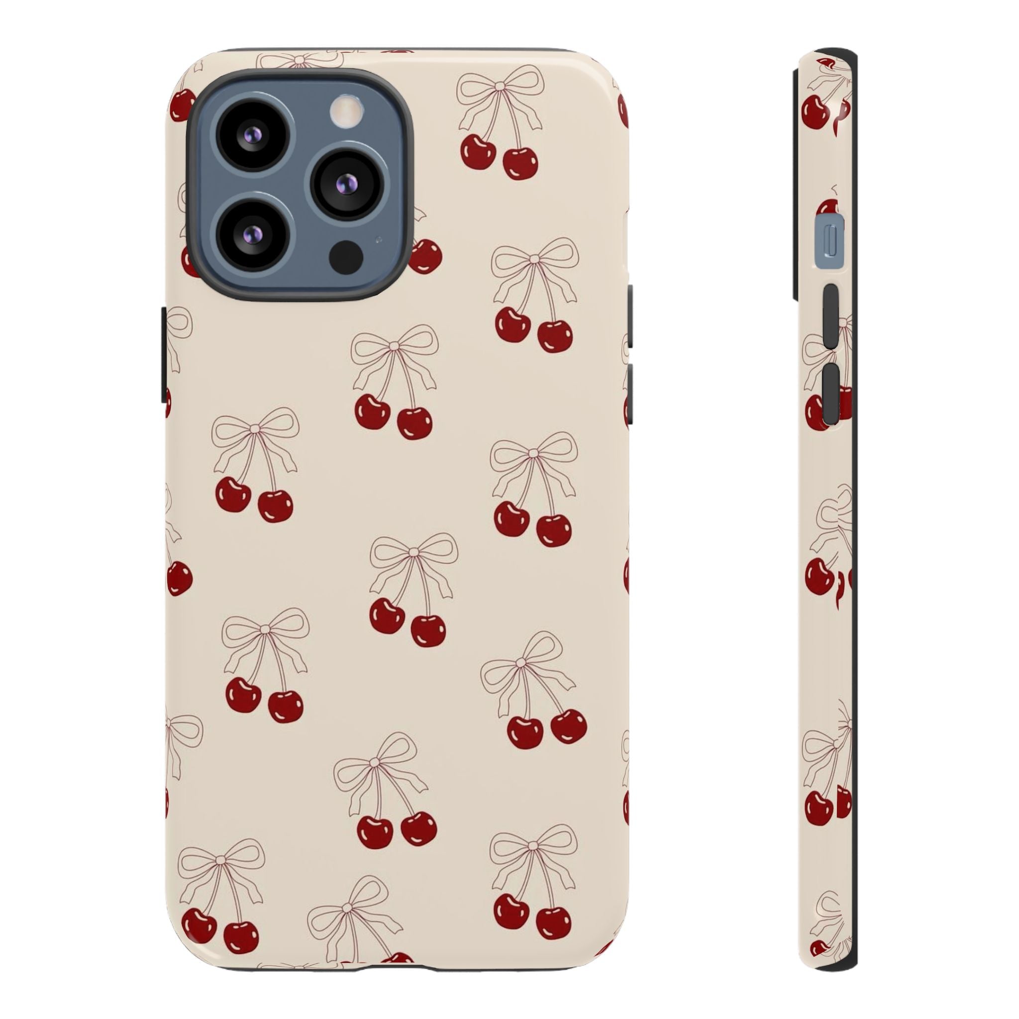 Cherry Pattern Tough Phone Case