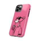 Pink Panther Bubble Tea Phone Case — Tough Protective iPhone Cover