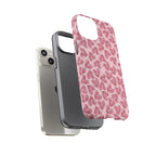 Pink Watercolor Heart Phone Case — Tough Protective iPhone Cover