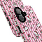 Hello Kitty Pink Holiday Phone Case — Cute Candy Cane & Gift iPhone Cover
