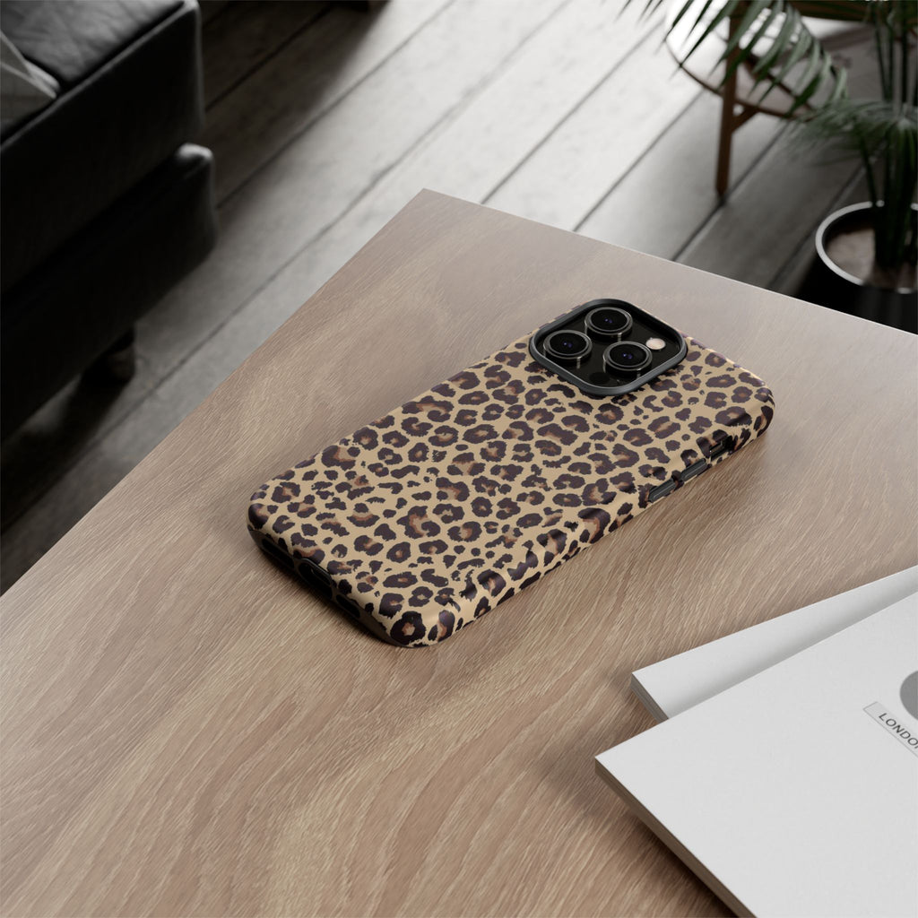 Wild Child iPhone Case Leopard Print Tough Phone Case — Durable Protective iPhone Cover