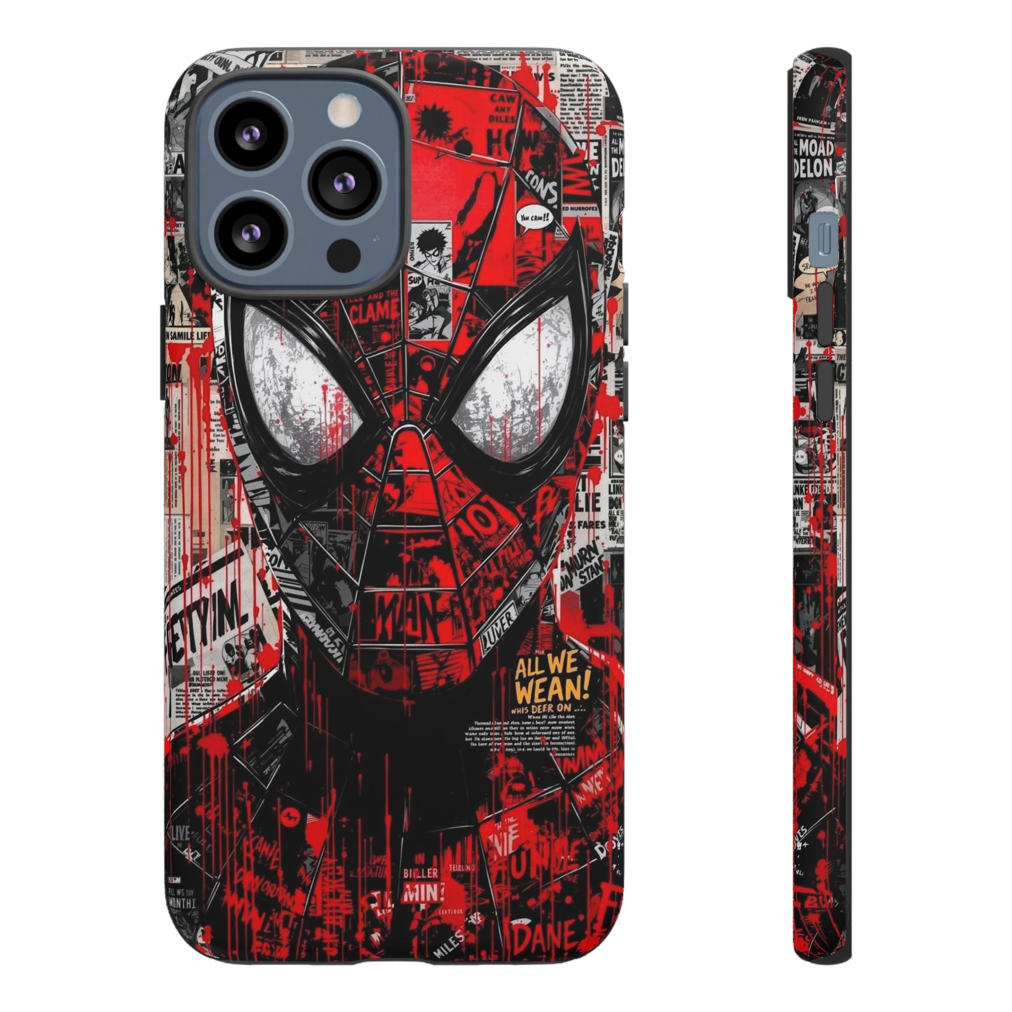 Spider-Man Red Graffiti Phone Case — Tough Protective Cover