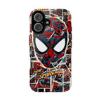 Spider-Man Tough Phone Case - Comic Book Style for Marvel Fans