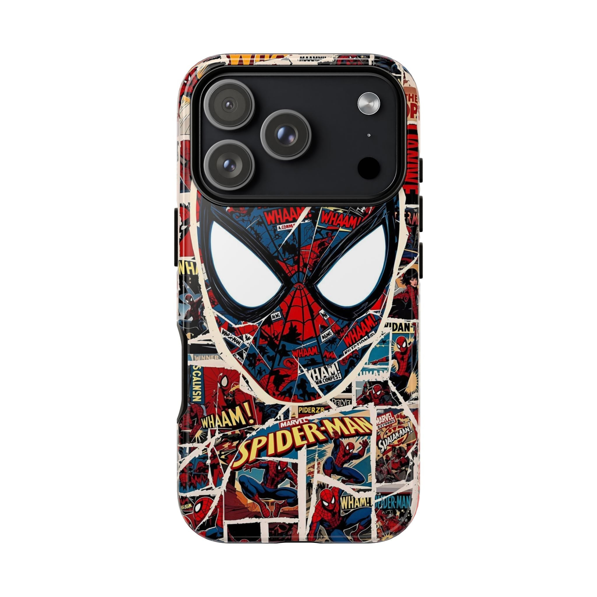Spider-Man Tough Phone Case - Comic Book Style for Marvel Fans