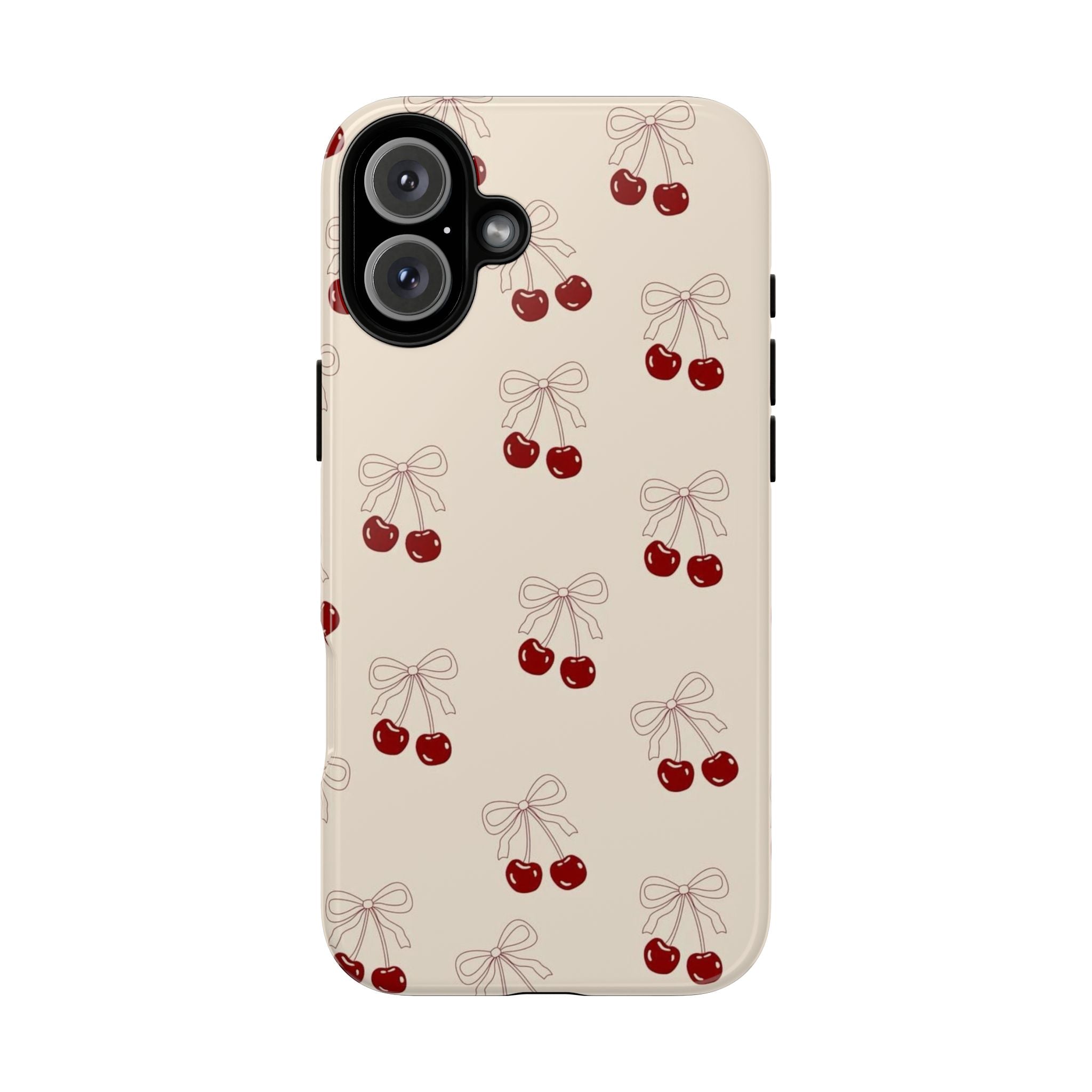 Cherry Pattern Tough Phone Case