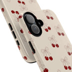 Cherry Pattern Tough Phone Case