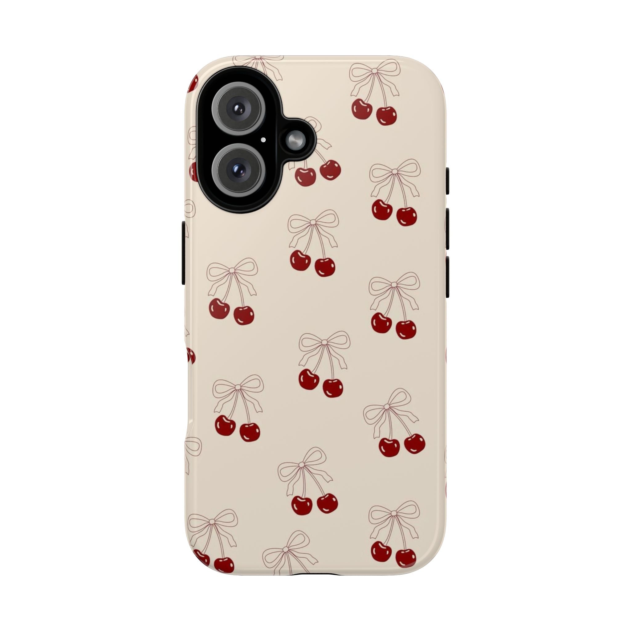 Cherry Pattern Tough Phone Case