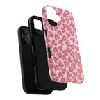 Pink Watercolor Heart Phone Case — Tough Protective iPhone Cover