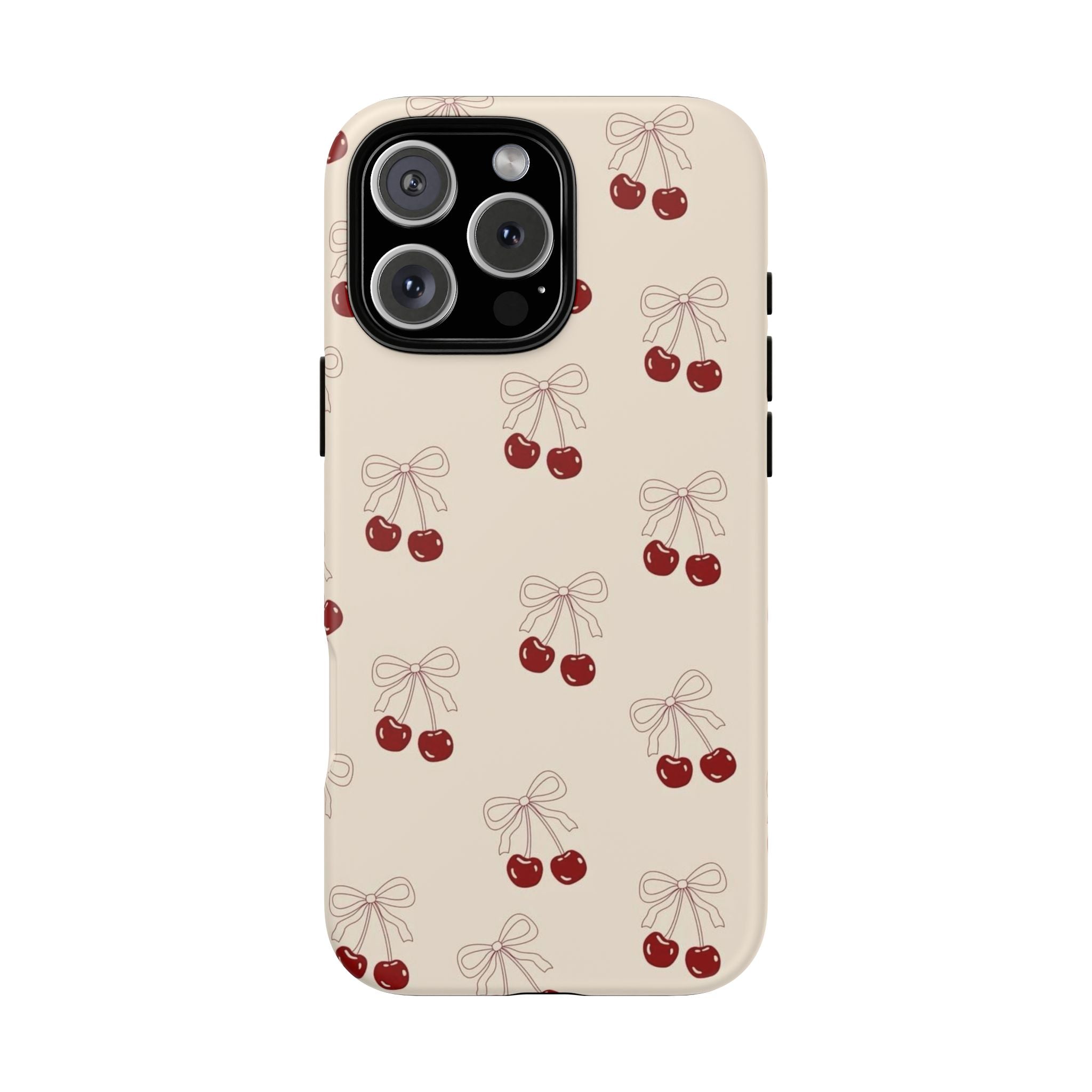 Cherry Pattern Tough Phone Case