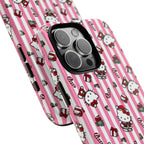 Hello Kitty Pink Holiday Phone Case — Cute Candy Cane & Gift iPhone Cover