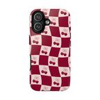 Cherry Checkerboard Tough Phone Case