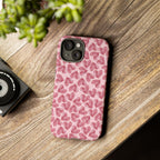 Pink Watercolor Heart Phone Case — Tough Protective iPhone Cover