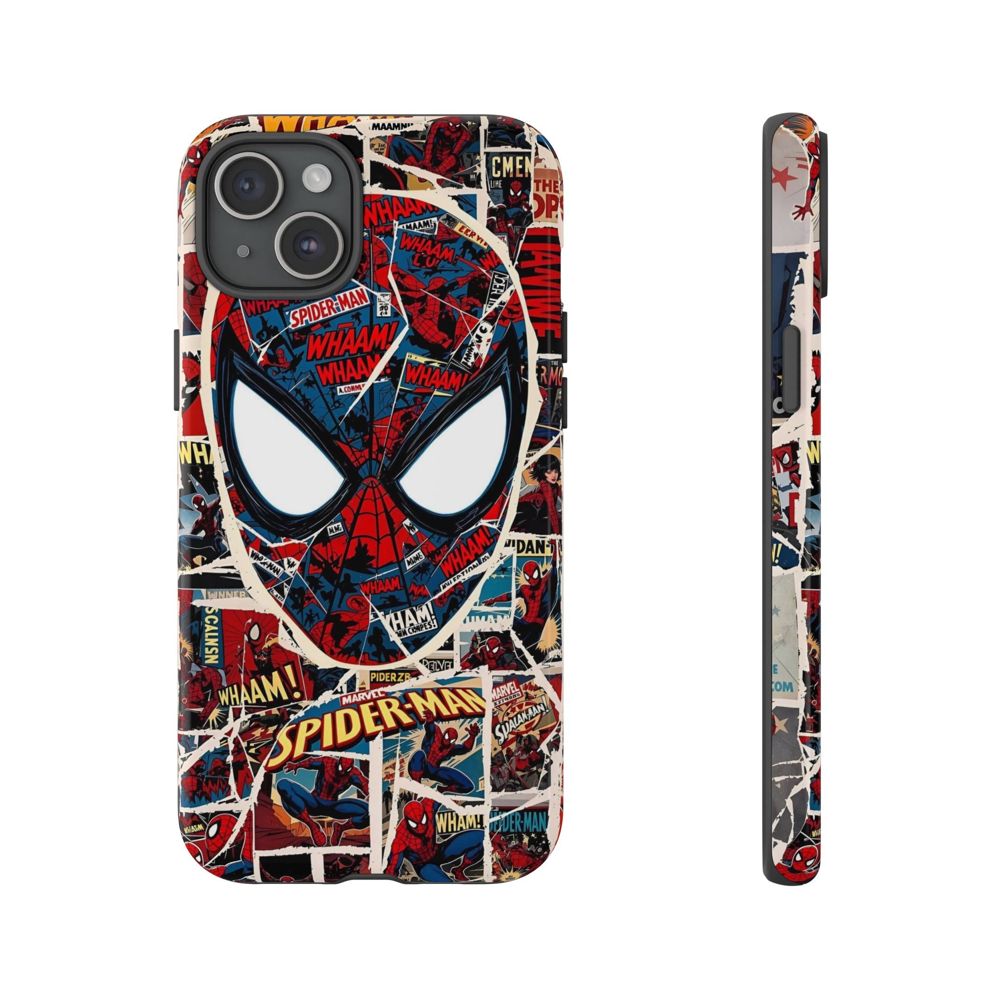 Spider-Man Tough Phone Case - Comic Book Style for Marvel Fans