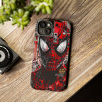 Spider-Man Red Graffiti Phone Case — Tough Protective Cover